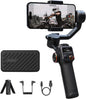 Sistem de stabilizare imagine pentru smartphone Android si IOS, Hohem iSteady M6, stabilizator gimbal cu 3 axe, display OLED, mini trepied, incarcare 400 g