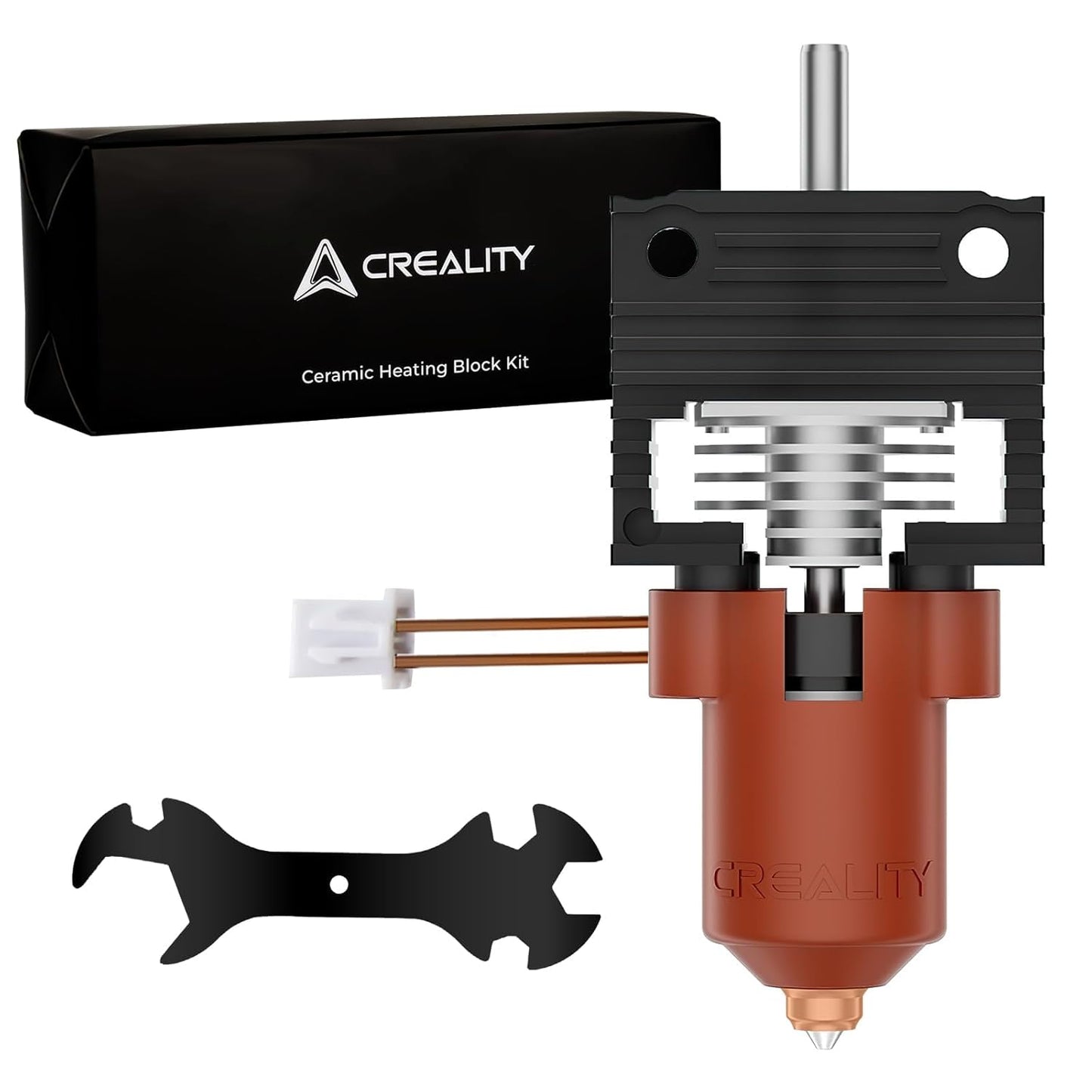 Kit cap de printare, hotend imprimanta 3D Creality K1/K1 Max/K1C, incalzitor ceramic, suporta pana la 300 °C, viteza mare de printare pana la 600 mm/s, multifunctional