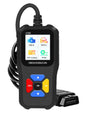 Tester auto universal OBD2, EOBD, CAN, diagnoza, cautare DTC, citire si stergere coduri de eroare, multimarca, negru