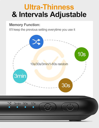Mouse jiggler mecanic, ultra subtire si silentios , plug & play, miscare aleatorie, alimentare USB, buton pornire/oprire, temporizator, simuleaza miscarea mouseului, portabil, negru
