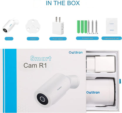 Camera Supraveghere WiFi, 2K, 4MP, 2560x1440, detectare si urmarire umana AI, difuzor incorporat, Slot Card SD,  Comunicare Biredictionala, Intelligent tracking, PTZ, Vedere nocturna 10 m, impermeabila IP65, Senzor Miscare, Lumina LED, Alarma, Alb