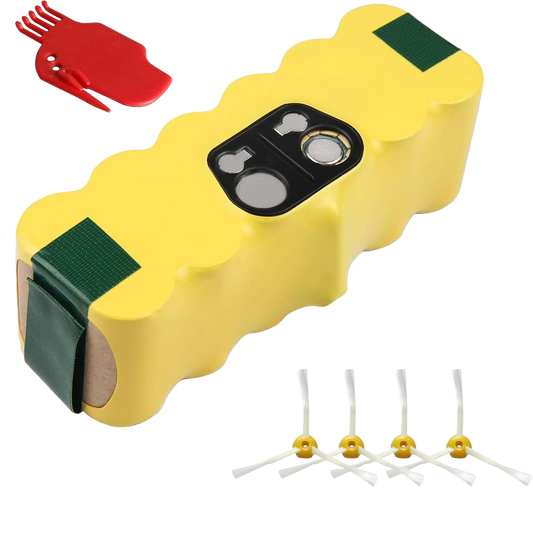 Acumulator compatibil iRobot Roomba 4050 mAh, 14.4 V, Roomba R3 500/600/700/800/900 seria 500/510/531/535/540/550/552/560/570/580/5095/500/500/531/535/660/700/760/770/780/790/800/870/900