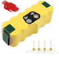 Acumulator compatibil iRobot Roomba 4050 mAh, 14.4 V, Roomba R3 500/600/700/800/900 seria 500/510/531/535/540/550/552/560/570/580/5095/500/500/531/535/660/700/760/770/780/790/800/870/900