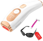 Epilator laser IPL, cu 999.900 de impulsuri luminoase, 3 moduri functionale HR/SC/RA, 9 intensitati, rapid, regenerare piele si indepartare acnee, alb
