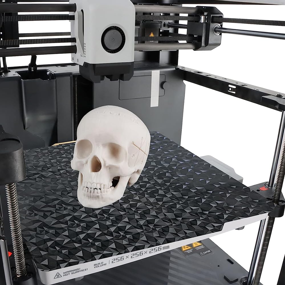 Suprafata de printare cu 2 fete, pentru imprimanta 3D, texturat si neted, 257,5x257,5 mm, Placa PEI si PEO, flexibila, compatibila cu Bambu Lab X1/P1P/P1S