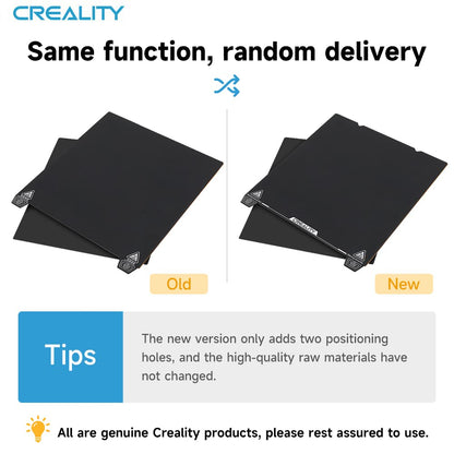Suprafata de printare magnetica, pentru imprimanta 3D, 235 x 235 mm, placa flexibila PEI pentru Ender 3/3 V2/3 Pro/5/5 Pro Ender 3 S1 Pro/3 Neo/3 V2 Neo, Creality, Negru