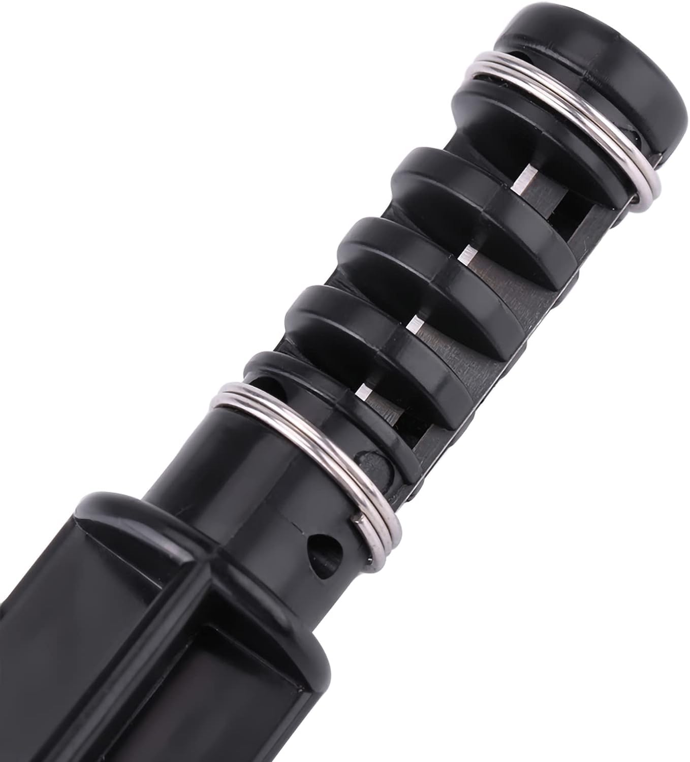 Instrument manual de taiere, snur din piele, cu 3 lame, de 4 mm, 5 mm, 6 mm, negru