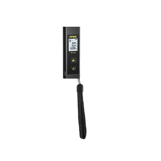 Telemetru cu laser, Ecran LCD, Reincarcabil tip C, Aparat de Masurat Distanta, 5 Moduri de Masurare Distanta/Arie/Volum/Pitagora/Masurare continua, Protectie IP54, POPOMAN 30 m