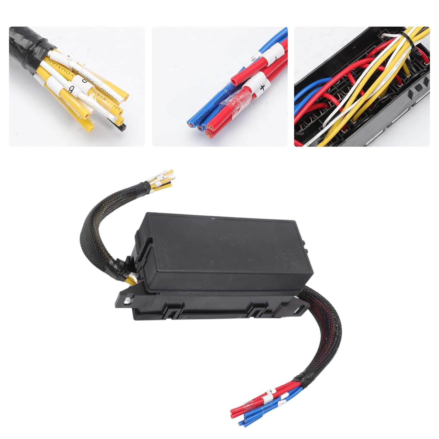 Set cutie relee si sigurante auto 12V, cu 6 relee JD1914 40A cu 4 pini, 11 sigurante auto ATC/ATO, cutie impermeabila, impotriva prafului, rezistenta la caldura