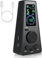Metronom digital cu temporizator, contorizarea vocii si a sunetul, operare cu o singura atingere si afisaj LCD, electronic, cu control al volumului pentru pian, chitara, tobe, vioara