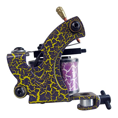 Set 4 masini de tatuat cu accesorii, sursa, ace si cutie de transport , Aparat de tatuat