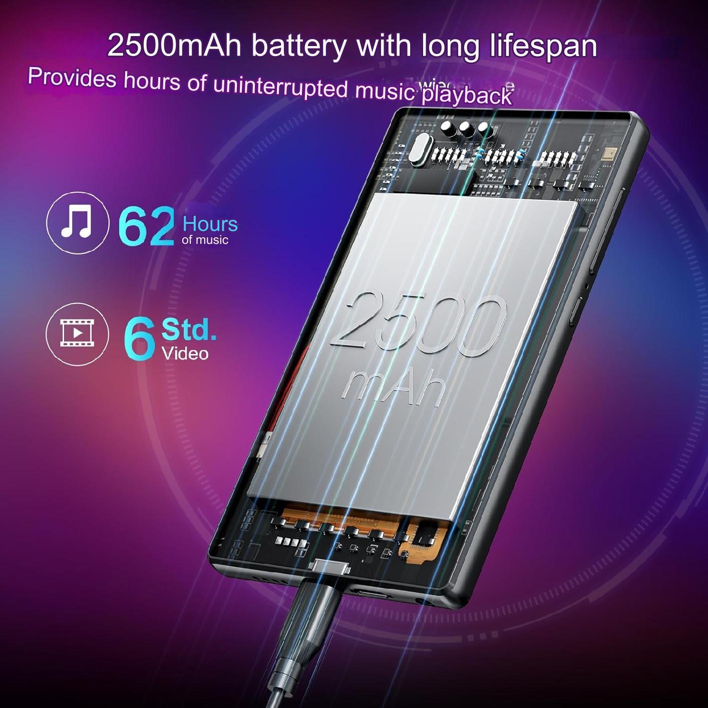 MP4 Player de 80GB cu WiFi, Bluetooth, Touchscreen de 5.0 inch, sistem de operare Android 9.0, procesor MTK 8 nuclee, accepta descarcarea APK, Browser, E-Book, Recorder, Egalizator, Mechen, negru