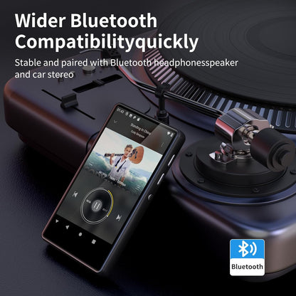 MP4 Player de 80 GB cu WiFi, Bluetooth, Touchscreen de 4.0 inch, sistem de operare Android 8.1 OS, procesor cu 8 nuclee de 1,92 GHz, aplicati preinstalate, Play Store, Browser, E-Book, Radio Fm, Recorder, Spotify, SWOFY negru