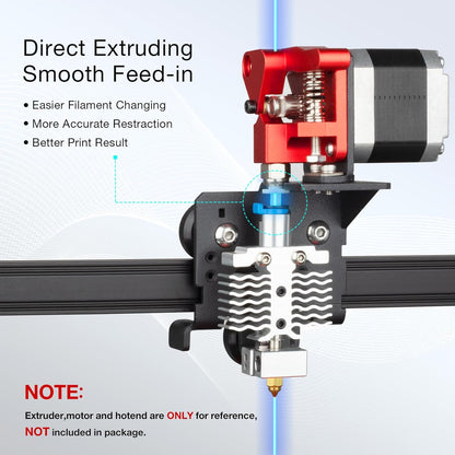 Kit de conversie extruder imprimanta 3D, suport Direct Drive compatibil cu Ender 3 V2 Neo, Ender 3 Neo / Max  si Bowden Extruder