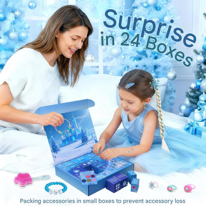 Calendar advent 2025 pentru fete – O numaratoare inversa plina de accesorii stralucitoare, bijuterii delicate si momente de joaca creativa care transforma fiecare zi intr-o aventura de poveste