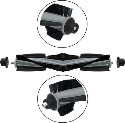 Set 17 accesorii pentru aspirator, compatibile cu Ecovacs Deebot X2, X2 Omni, X2 Pro, DEX86, cu filtru Hepa 4 buc, perie tambur 1 buc, perie laterala 4 buc, mop de microfibra 4 buc, saci de praf 4 buc, accesorii de curatare