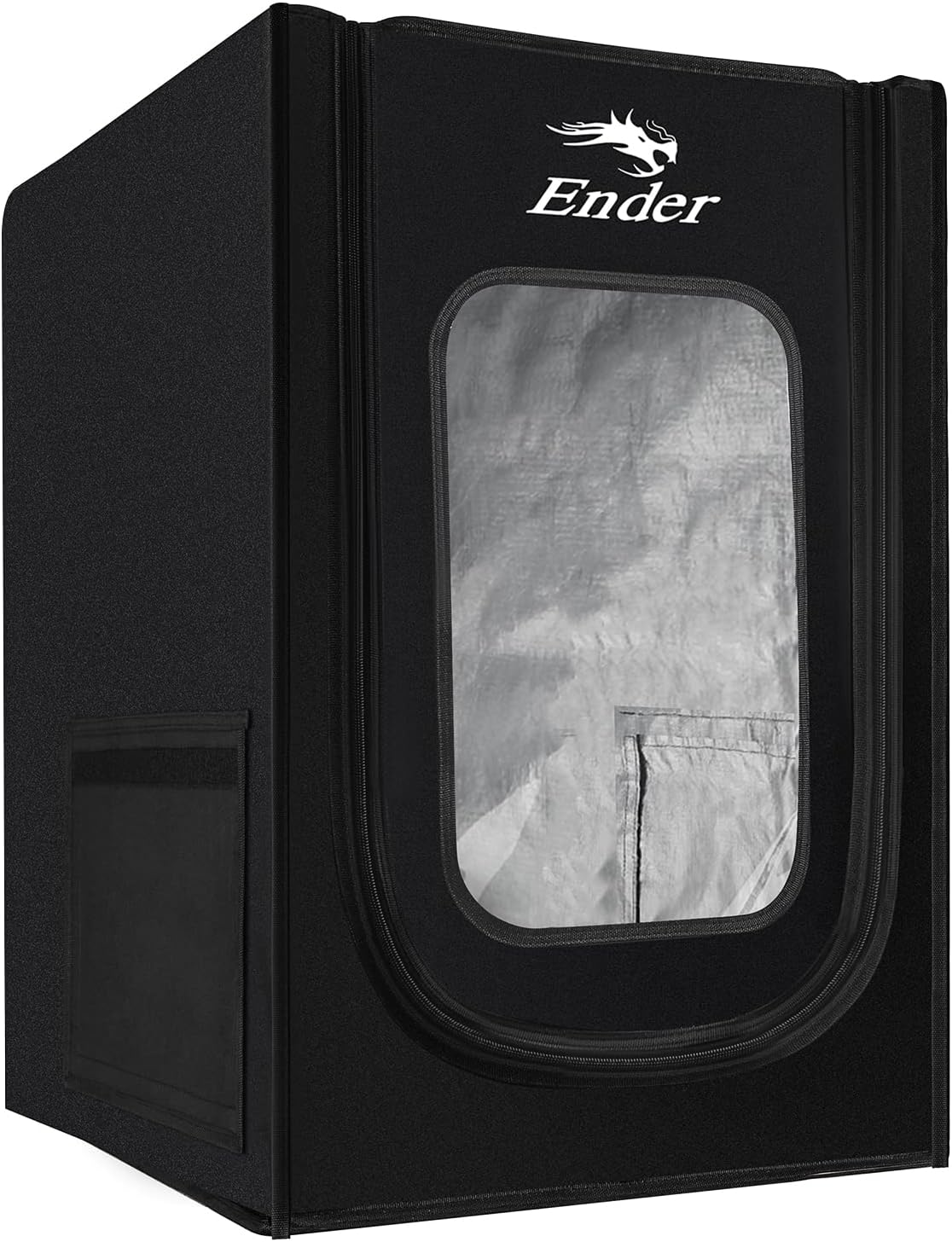 Husa imprimanta 3D Creality pentru seria Ender 3, Ender 3 Pro, Ender 3S, Ender 3 V2, Ender 3 Neo, Ender 3 V2 Neo, Ender 2, Ender 2pro, CP-01, Ignifuga, impermeabila, rezistenta la praf, detasabila 720x600x480mm, Negru
