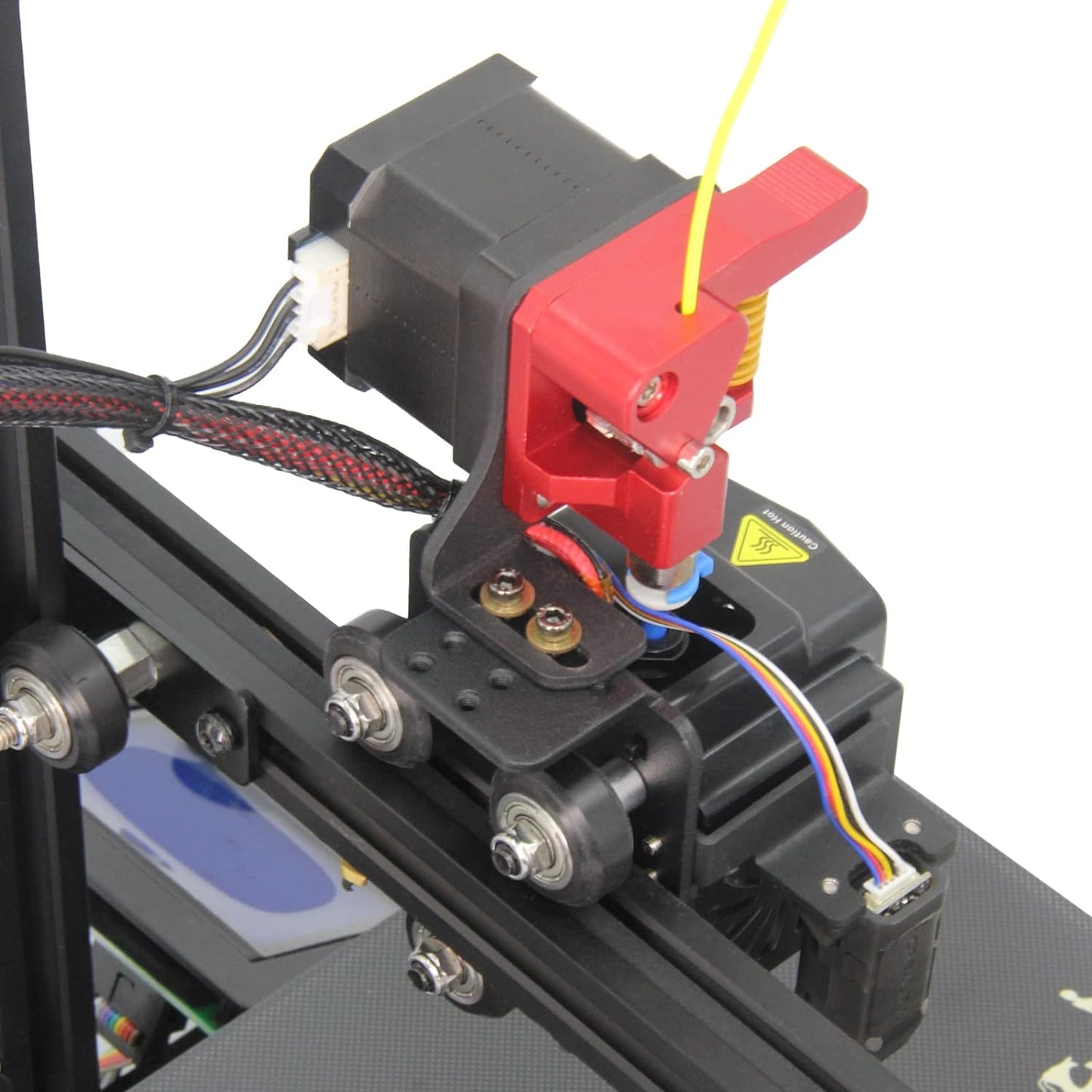 Kit de Conversie Imprimanta 3D, cu Motor pas cu pas, Extruder Dual Gear, din Metal, cu Arc de Tensionare si Suport Direct Drive, pentru Ender 3 Neo, Ender 3 V2 Neo, Ender 3 Max Neo