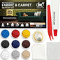 Kit reparatie si restaurare textil Coconix pentru tesaturi si covoare, scaune auto, canapea, mobilier, tapiterie sau jachete, usor de aplicat, multicolor