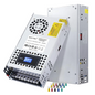 Sursa de alimentare modulara 48V, metalica, reglabila 0-48 V, 12,5 A 600 W, 110/220 V, cu afisaj digital, ventilata, pentru banda LED, sisteme supraveghere video, automatizari, BOSYTRO