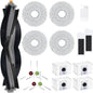Kit accesorii aspirator compatibile Ecovacs Deebot T20 Omni/T20 PRO/T20 PRO PLUS/T20 MAX, cu 1 perie tambur, 2 filtre, 4 perii laterale, 4 paduri mop si 4 saculeti praf, accesorii curatare