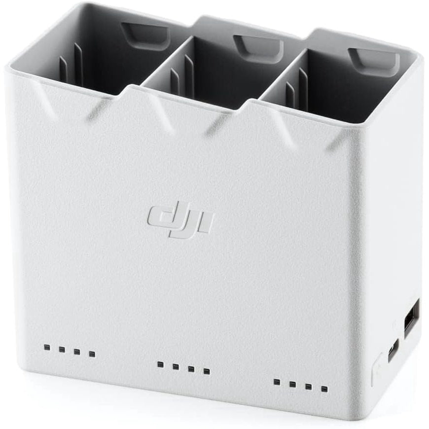 Incarcator acumulatori DJI Mini 4 Pro/Mini 3 Pro/Mini 3, statie de incarcare dublu sens cu functie powerbank, hub incarcare cu intrare USB-C