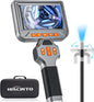 Endoscop industrial, camera de inspectie rotativa electric 360°, cu lentila de 6 mm, 8 lumini LED reglabile, ecran de 5 inch, tub semirigid de 1.5 m, card 64 GB inclus, foto/video