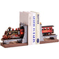 Puzzle 3D Book Nook Kit, Suport de carte DIY tren in tunel, 313 piese, accesoriu decorativ multifunctional