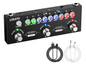 Dispozitiv multi-efect pentru chitara electrica, reincarcabil, cu inregistrare si Bluetooth 5.0, 9 modele de amplificator, Delay/Reverb/Phase/Chorus/Distortion/Overdrive, 2 moduri live si presetare, functie pedala,  negru