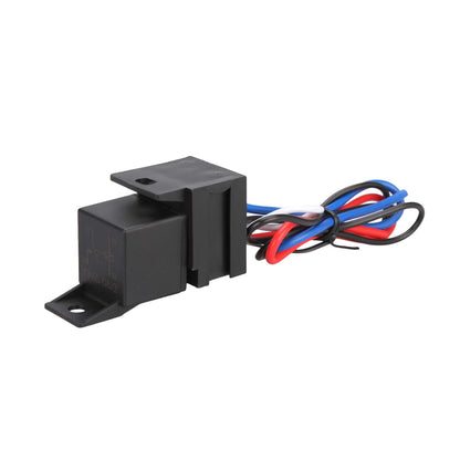 Panou comutator Tuning 12V, cu releu, cablaj, buton pentru pornire, intrerupator cu protectie si placa din fibra de carbon