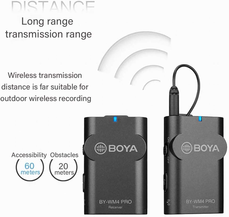 Set Lavaliera Wireless pentru Dispozitive cu USB-C BOYA BY-WM4 Pro-K6