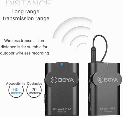 Set Lavaliera Wireless pentru Dispozitive cu USB-C BOYA BY-WM4 Pro-K6