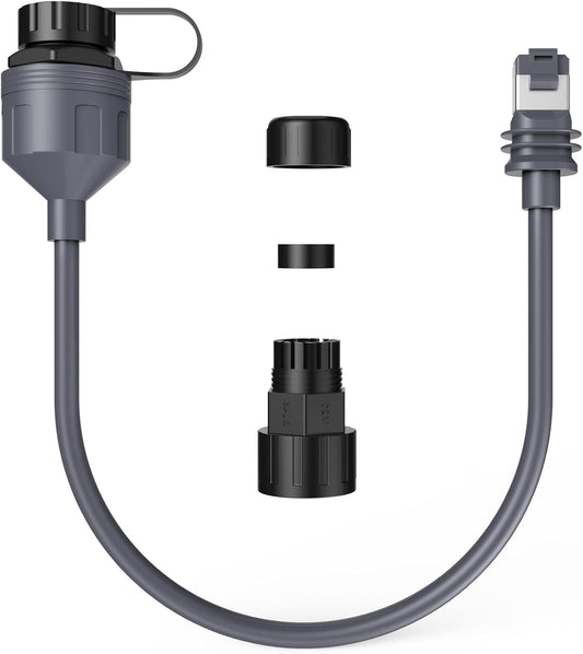 Adaptor Ethernet XLTTYWL pentru Starlink Gen 3 / Mini, RJ45, cuplaj extensie si reparatie, IP67 impermeabil, compatibil Starlink V3 Dishy, conectori lipire, pentru exterior si interior