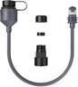 Adaptor Ethernet XLTTYWL pentru Starlink Gen 3 / Mini, RJ45, cuplaj extensie si reparatie, IP67 impermeabil, compatibil Starlink V3 Dishy, conectori lipire, pentru exterior si interior
