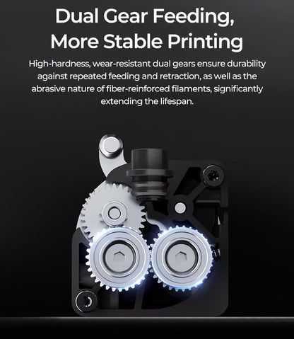 Mecanism de extrudare 3D metalic pentru imprimanta Creality Ender 5 Max, Extruder Upgrade/Schimb, compatibil cu filament standard, accesoriu precizie alimentare filament