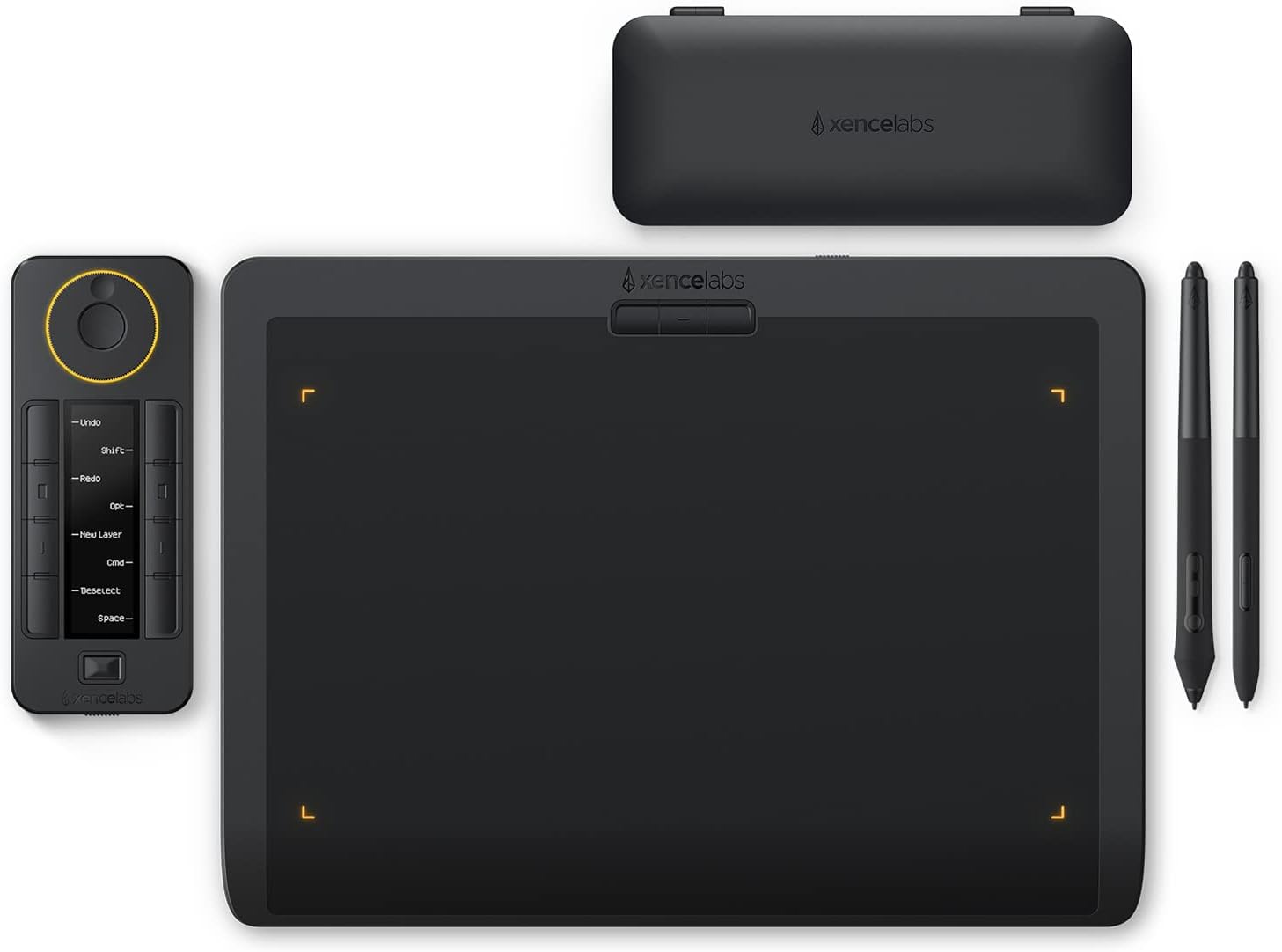 Tableta grafica profesionala Wireless 12 x 9 inch, telecomanda cu 40 functii programabile, 2 stilouri, 8192 niveluri presiune, inclinare 60 grade, manusa desen, geanta transport, rezerve, husa stilouri, dongle, cablu, pentru Windows/ARM, Mac, Linux