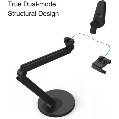 Camera de documente JOYUSING V600 ultra HD 4K 12MP, focalizare automata, 40 LED-uri reglabile, microfon incorporat, USB, pentru prezentari, conferinte, OBS si Streaming Live, Windows/Mac