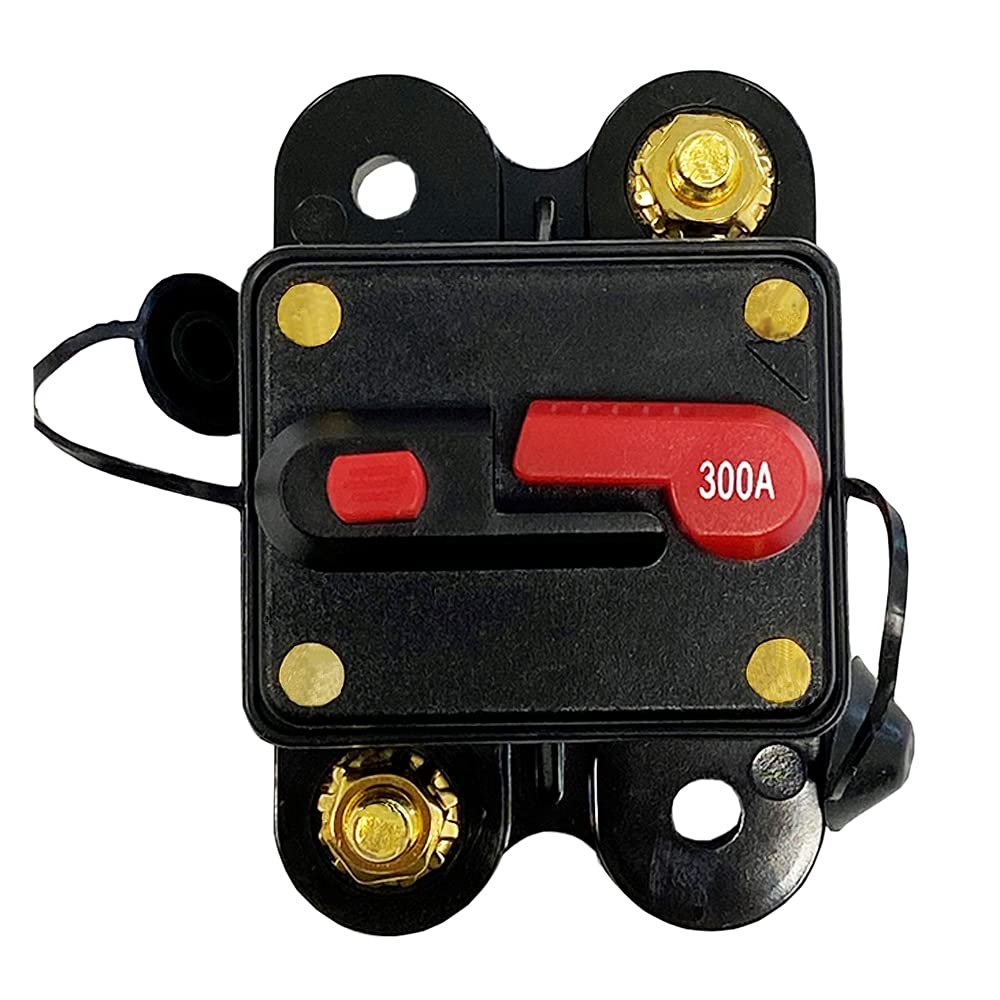 Intrerupator auto 12-48V, disjunctor 300A cu resetare manuala, circuit breaker pentru masina, caravana, barca, camion