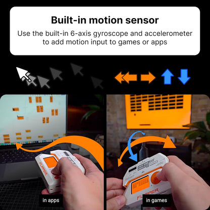 Modul video game pentru Flipper Zero Pinball Zero, placa dezvoltare RP2040, iesire HDMI/USB 640x480 60Hz, senzor miscare 6 Axe ICM-42688-P, GPIO 14 pini, compatibil Raspberry Pi Pico, jocuri retro si proiecte DIY