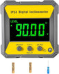 Nivela digitala magnetica 4 x 90°, eroare ±0,2°, ecran LCD, impermeabil IP54, aparat de masurat unghiuri 360°, inclinometru digital portabil pentru prelucrarea lemnului, metalului, constructii si auto