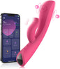 Vibrator cu senzatie unica, cu apicatie integrala, control de la distanta , motor dublu 7x7 moduri, bun pentru calatorii lungi in cuplu sau singuri