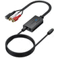 Convertor audio DA 192KHz de la digital la analog, SPDIF TOSLINK/OPTIC, cu cablu optic de 1 m, compatibil HDTV/DVD/Blu-ray/Xbox/PS3/PS4
