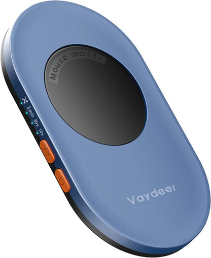 Mouse Jiggler ultra subtire Vaydeer, Plug and Play, cu buton pornit oprit, cu temporizator reglabil, nedetectabil, simuleaza miscarea cursorului