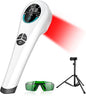 Aparat multifunctional de terapie cu lumina roșie, Orisary, 4 x 808 nm + 14 x 650 nm, pentru ameliorarea durerii, cu acumulator 4000mAh
