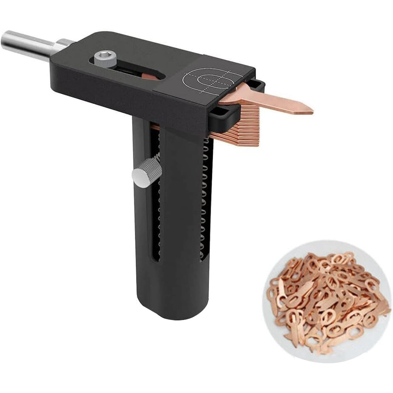 Ejector de inele pentru tras sudura in puncte, instrument de tinichigerie pentru aparat de sudura in puncte, usor de utilizat, negru