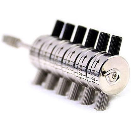 Instrument decoder auto, Tibbie lock cu 6 pini, pentru deblocat/decodat yale, profesional, multifunctional