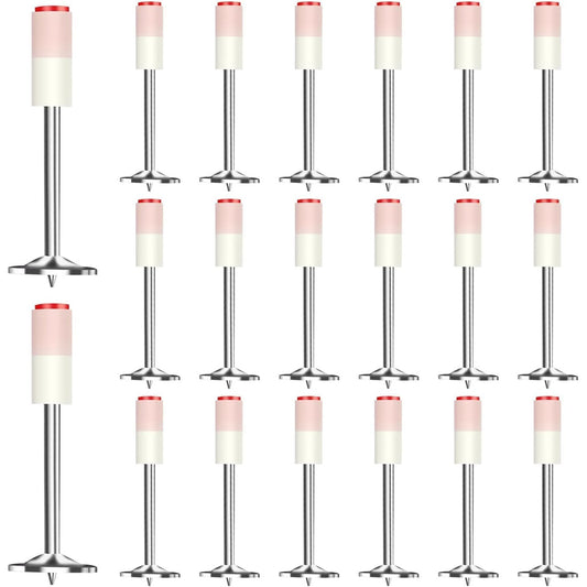Set de 1000 cuie rotunde, bolturi pentru pistol de cuie manual, de 7.3 mm, durabile, rezistente la rugina, pentru beton, lemn, caramida, tavane, pereti, pardoseli