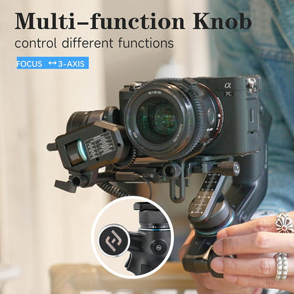 Sistem stabilizare imagine 4 in 1, stabilizator Gimbal cu 3 axe, display 1.3 inch, Fast Charge, rotita multifunctionala, incarcare pana la 1.2 kg, pentru camera de actiune, GoPro, smartphone, camera video, Scorp Mini