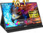 Monitor portabil 16.1 inch, 1080P Full HD 1920X1080, HDR, 16:9, 1200:1, mod Portret, Duplicat, Extend, Second Screen, USB-C, cu difuzor incorporat, pentru laptop, PC, PS5, Consola