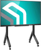Suport Tv Cu Roti Onkron Pentru Televizoare De 70-110 Inch, Sarcina Maxima 125 Kg, Carucior Tv Cu Raft, Suport Tv Vesa 200X200-1000X800, Suport Tv Mobil Cu Roti, Negru Ts2081-B